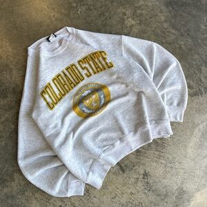90s Jansport Colorado State Crewneck